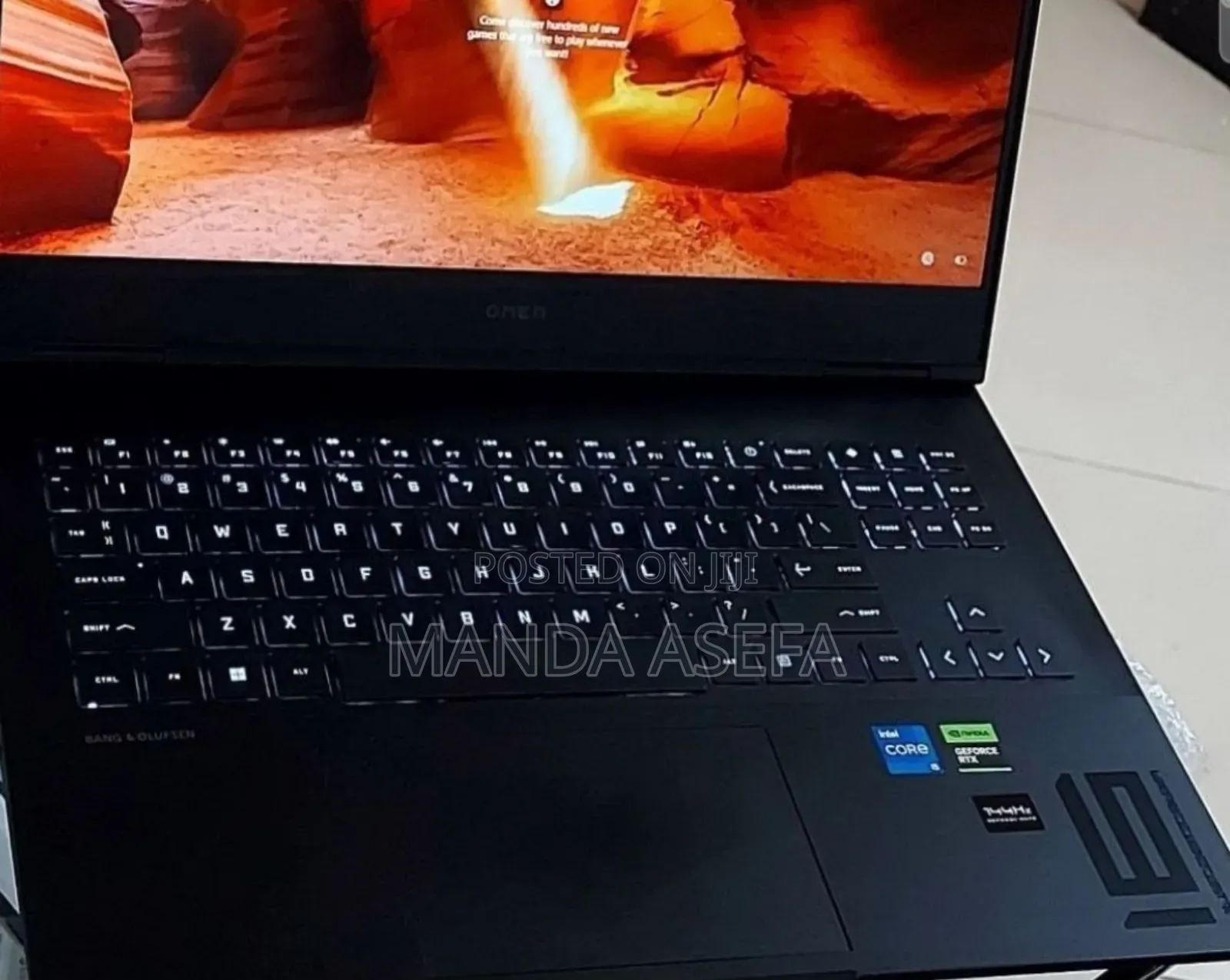 New Laptop HP Omen 16 16GB Intel Core I5 SSD 512GB
