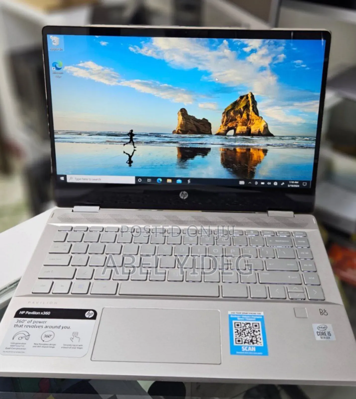 New Laptop HP Pavilion X360 8GB Intel Core I5 SSD 256GB