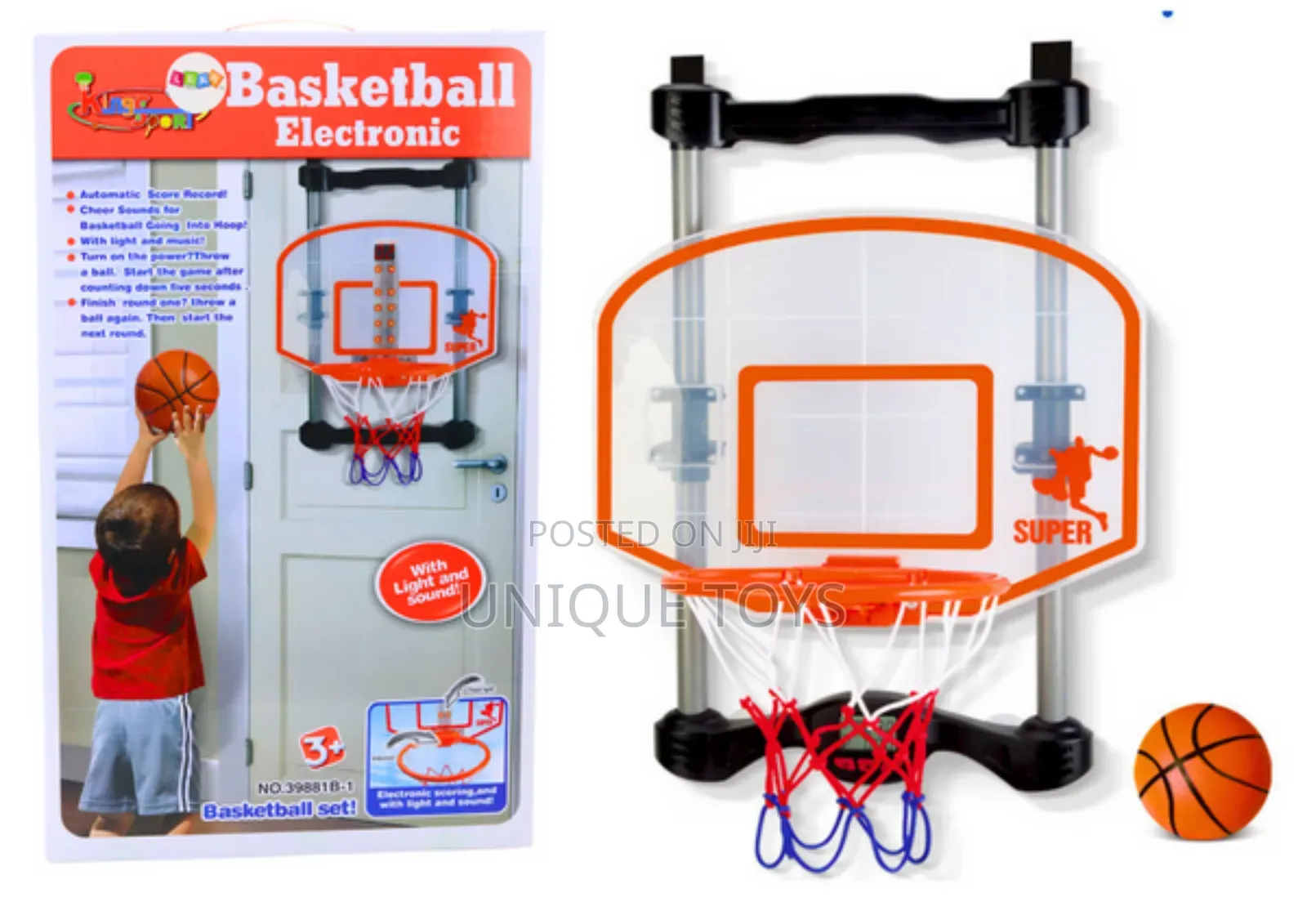 Kingsport Electronic Scoreboard Basketball Playset