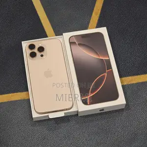 New Apple iPhone 16 Pro Max 512 GB Bronze