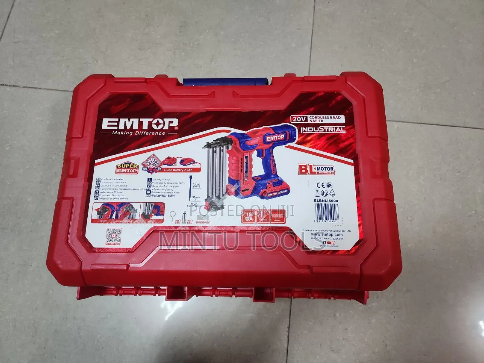 Emtop Chargeable Shooter (Nail Gun)