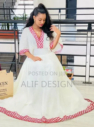 Traditional Clothes የባህል ልብስ Habesha Kemis ሀበሻ ቀሚስ