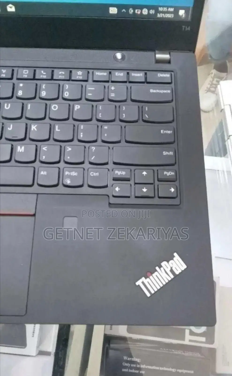 New Laptop Lenovo ThinkPad T14s G4 16GB Intel Core I7 SSD 512GB