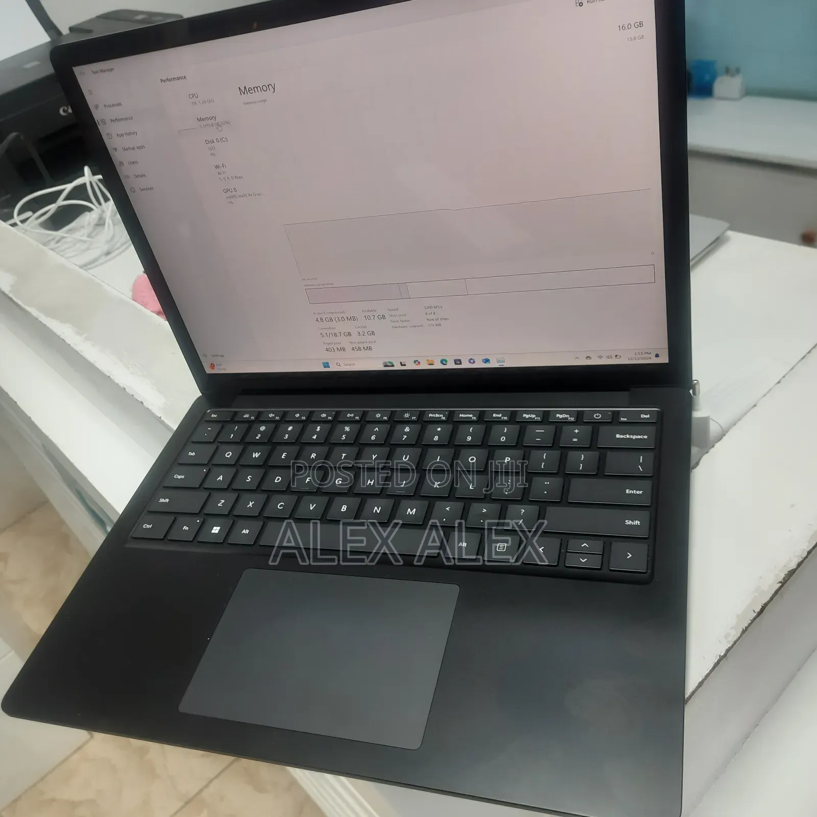 New Laptop Microsoft Surface Laptop 5 16GB Intel Core I7 SSD 512GB