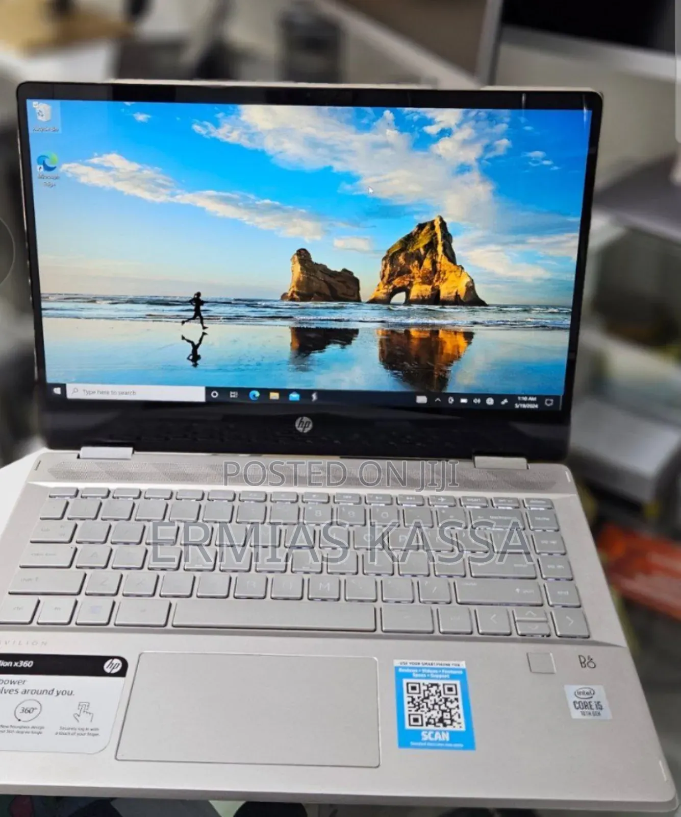 New Laptop HP Pavilion X360 14t 8GB Intel Core I5 SSD 256GB