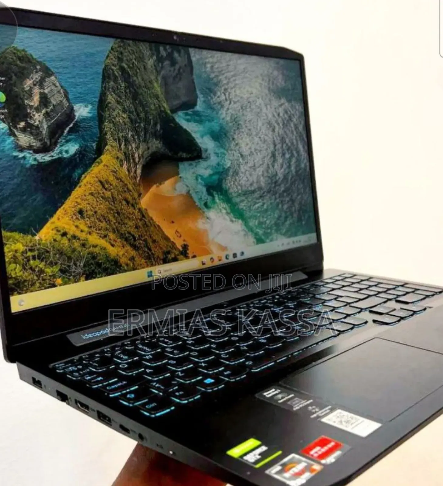 New Laptop Lenovo Ideapad Gaming 3 8GB AMD Ryzen 5 SSD 256GB