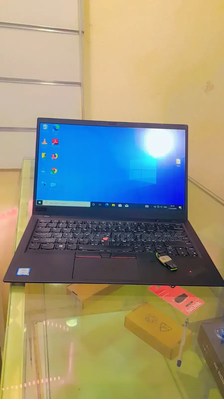 New Laptop Lenovo ThinkPad X1 Carbon 8GB Intel Core I5 SSD 512GB