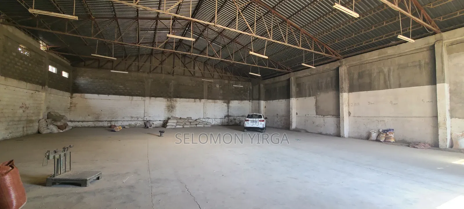 የመጋዘን ክራይ ነዉ