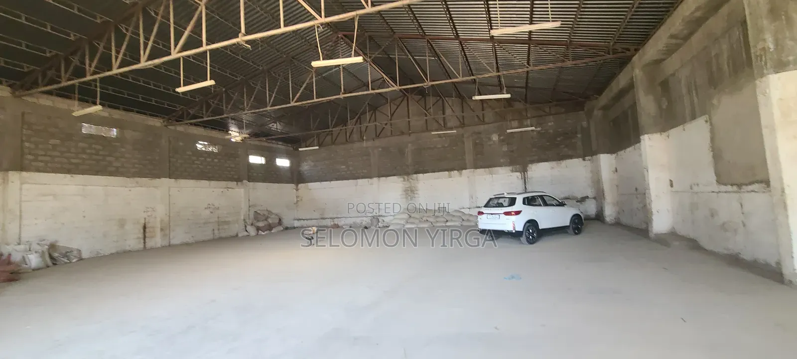 የመጋዘን ክራይ ነዉ