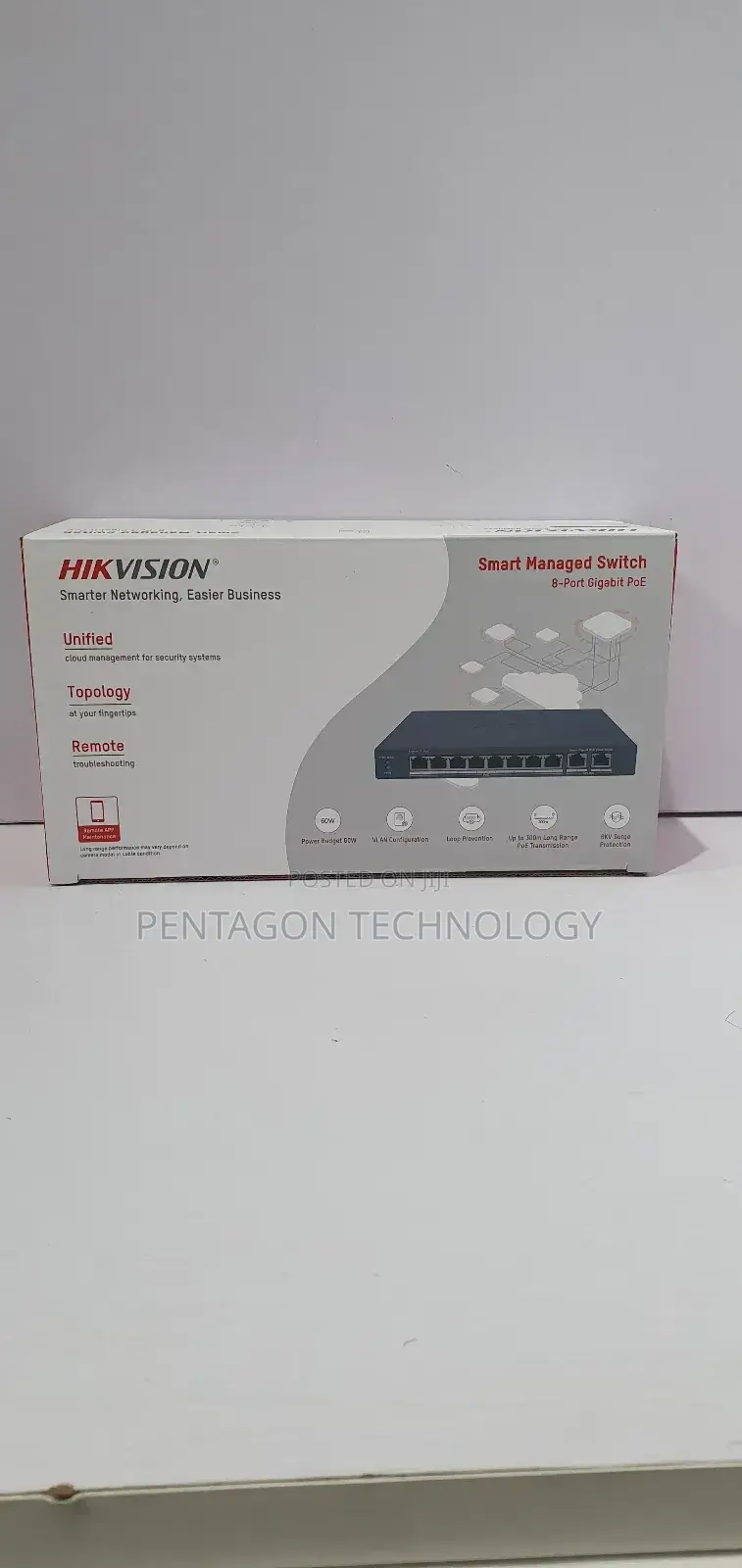 Gigabit 8port Poe