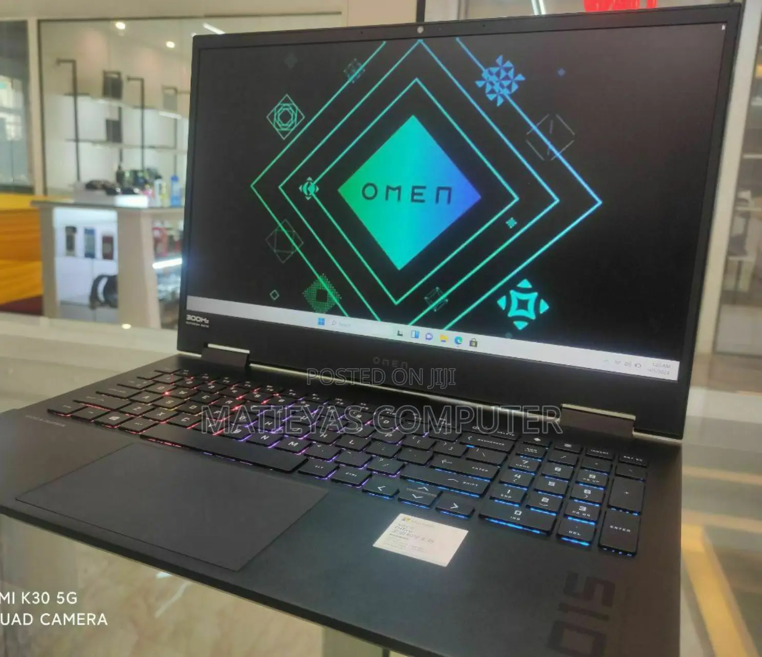 New Laptop HP Omen 15 16GB Intel Core I7 SSD 512GB