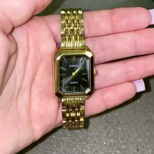 Golden Stainless Steel Watch