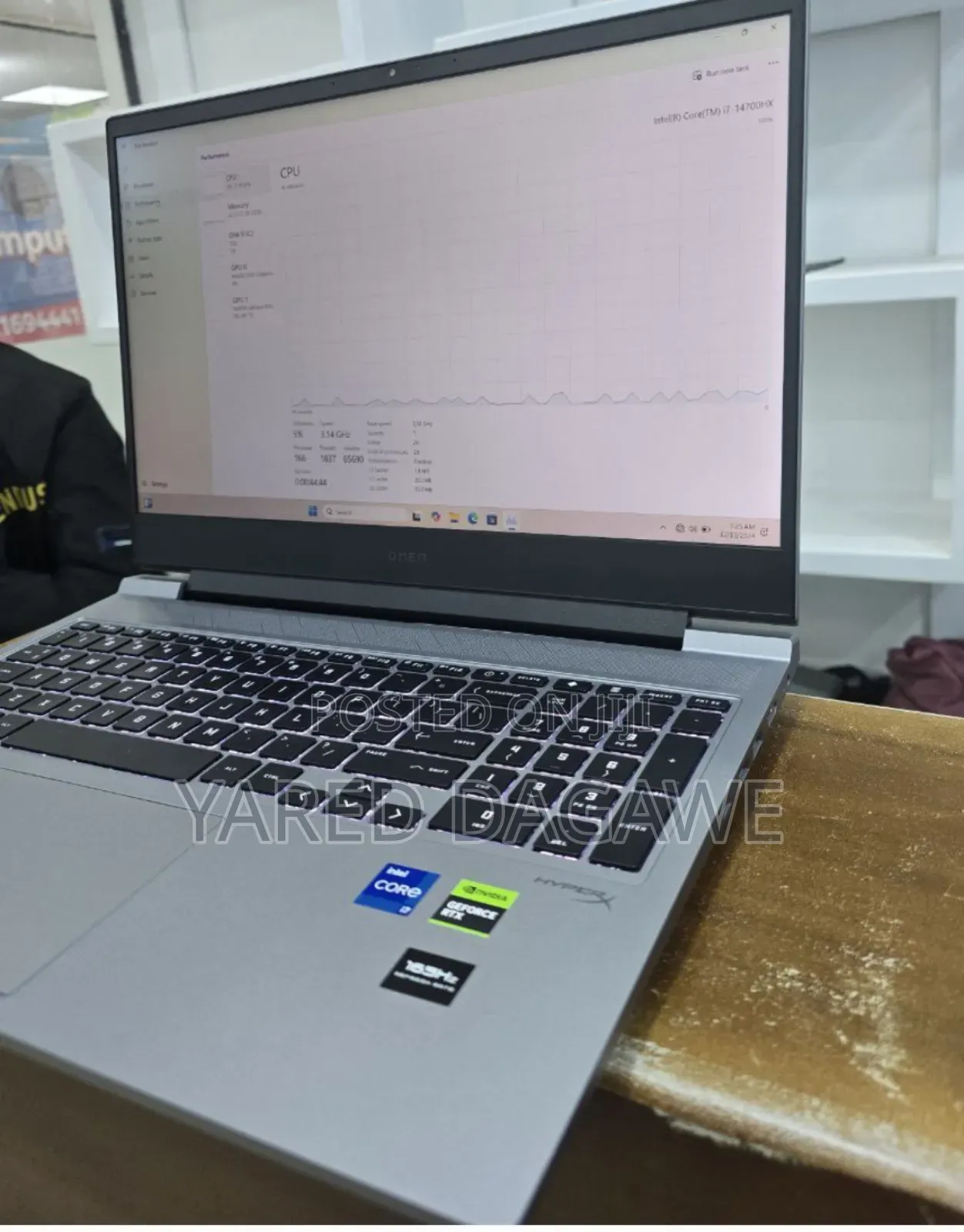 New Laptop HP Omen 16 32GB Intel Core I7 SSD 1T