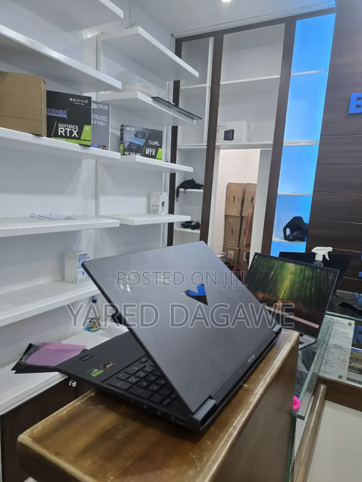 New Laptop HP Victus 16 16GB AMD Ryzen 7 SSD 1T