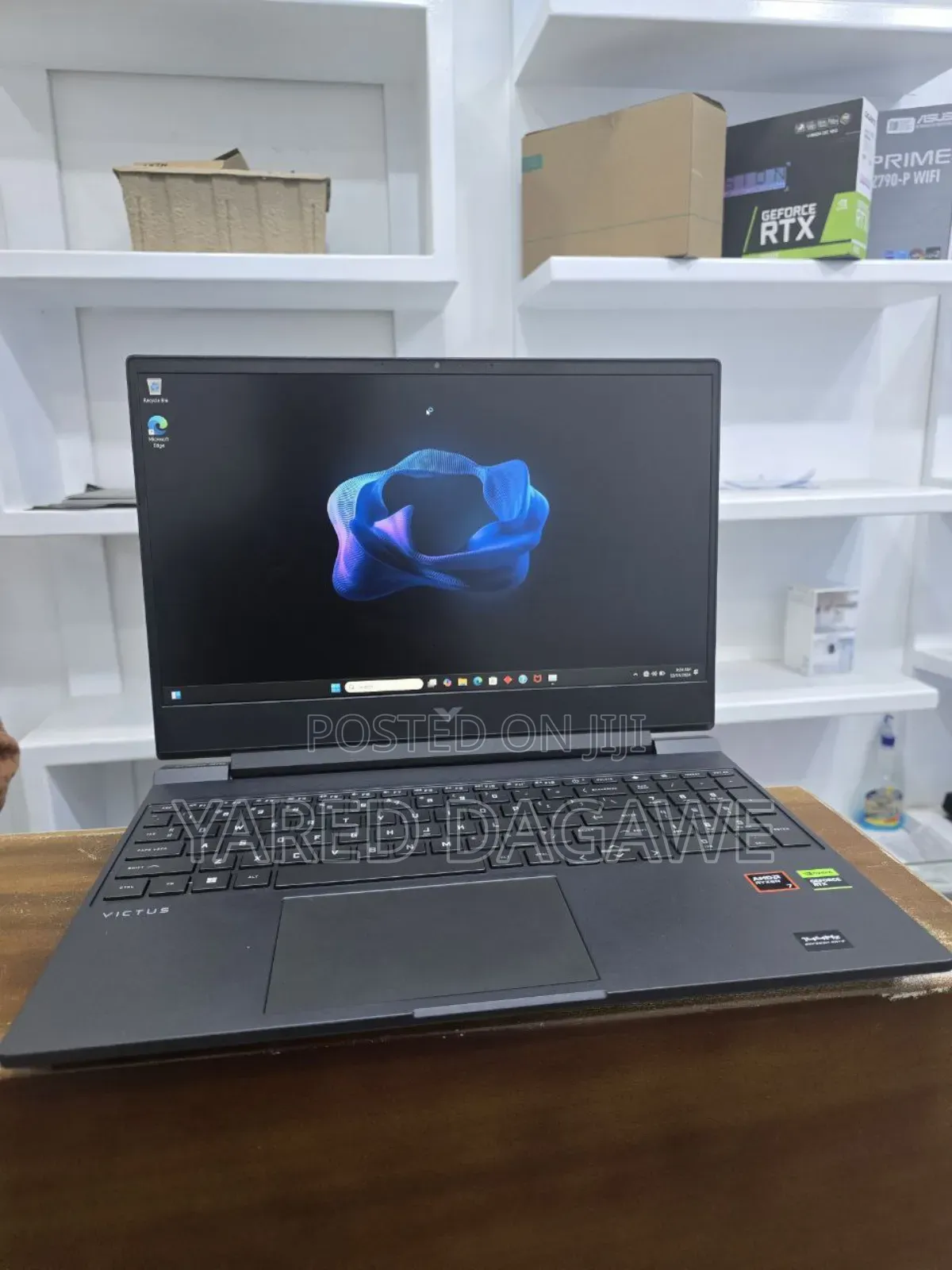 New Laptop HP Victus 16 16GB AMD Ryzen 7 SSD 1T