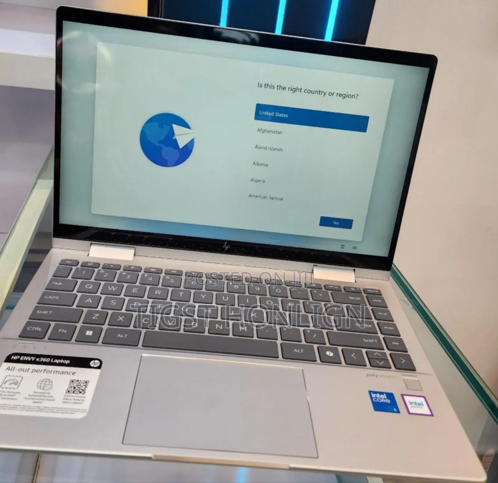 New Laptop HP Envy X360 8GB Intel Core I5 SSD 512GB