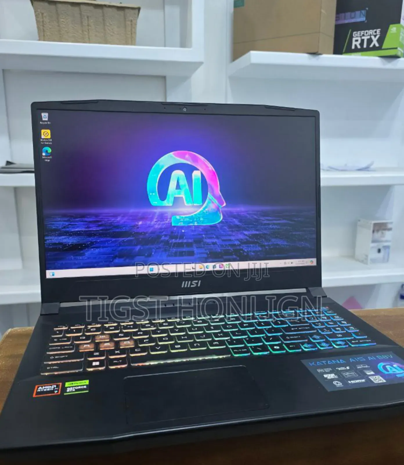 New Laptop MSI Katana 15 16GB AMD Ryzen 7 SSD 1T