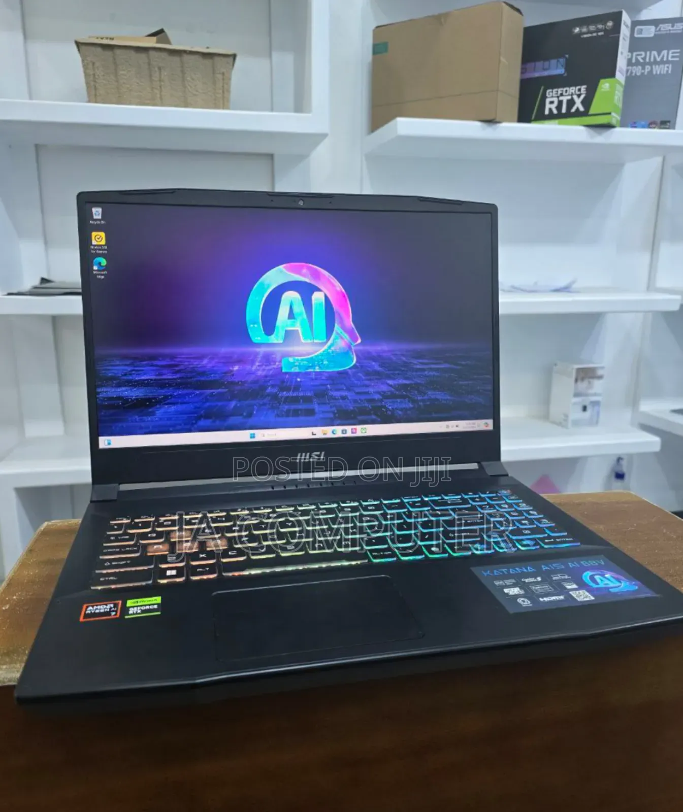 New Laptop MSI Katana 15 16GB AMD Ryzen 7 SSD 1T