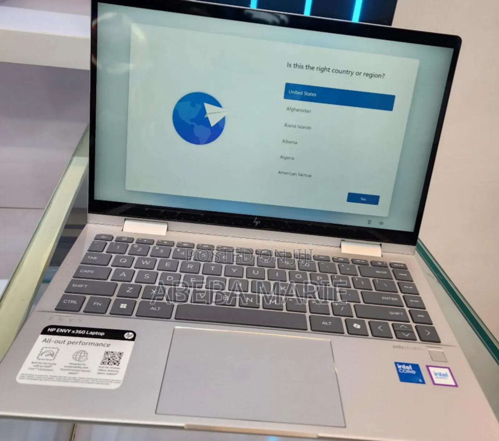 New Laptop HP Envy X360 8GB Intel Core I5 SSD 512GB