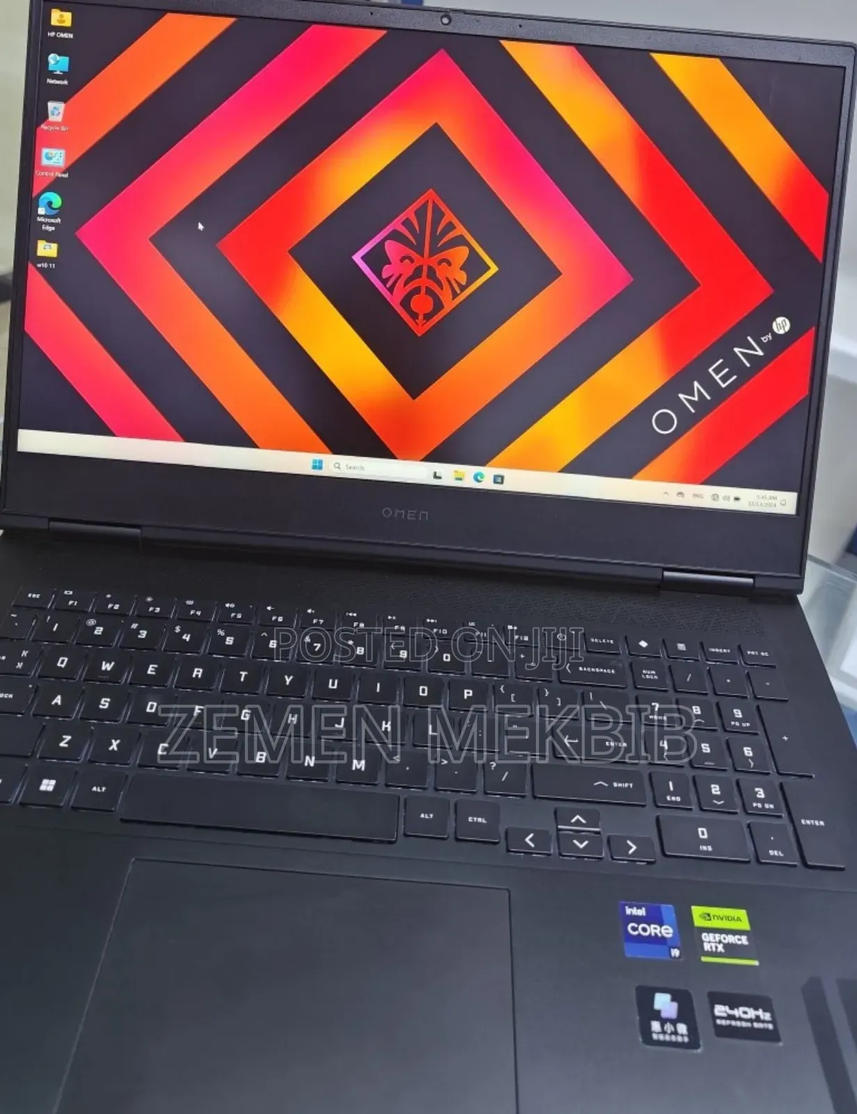 New Laptop HP Omen 15 16GB Intel Core I9 SSD 1T