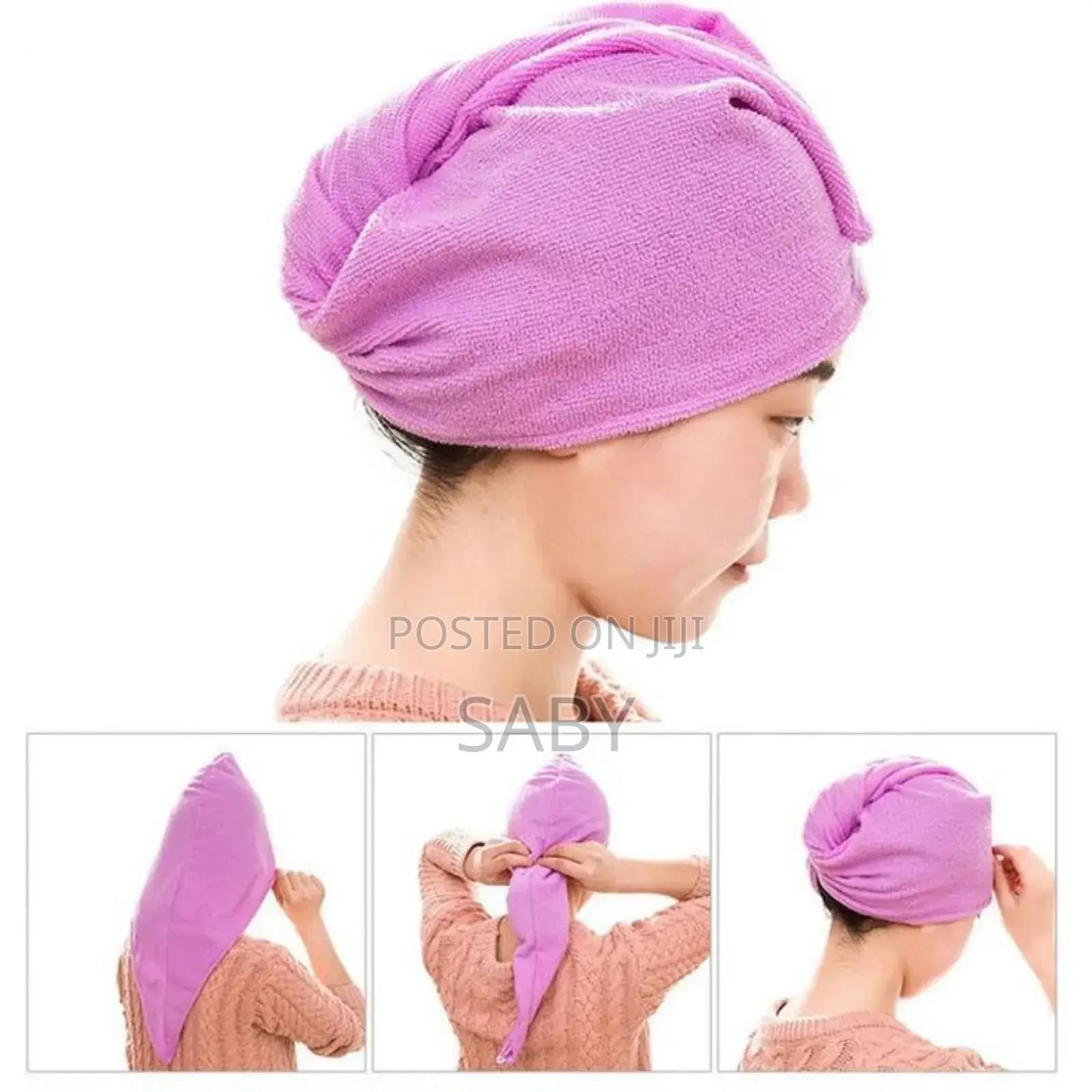 3pcs Hair Dry Towel