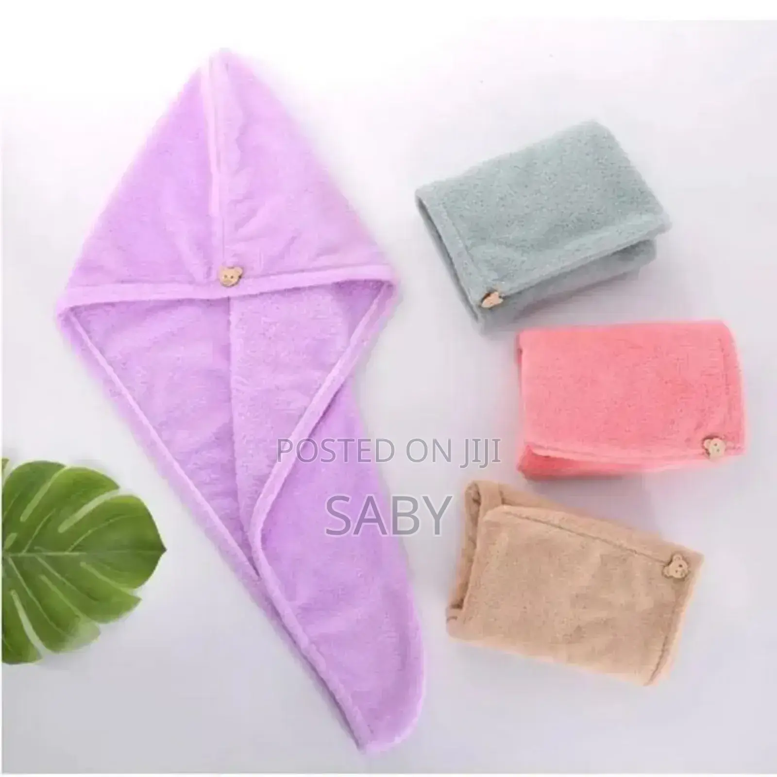 3pcs Hair Dry Towel