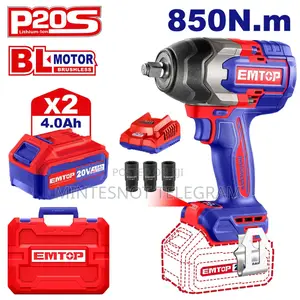 Photo - Rechargeable Impact Wrench ጐማ መፍቻ Chargeable Wrench