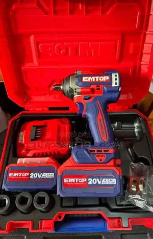 Rechargeable Impact Wrench ጐማ መፍቻ Chargeable Wrench