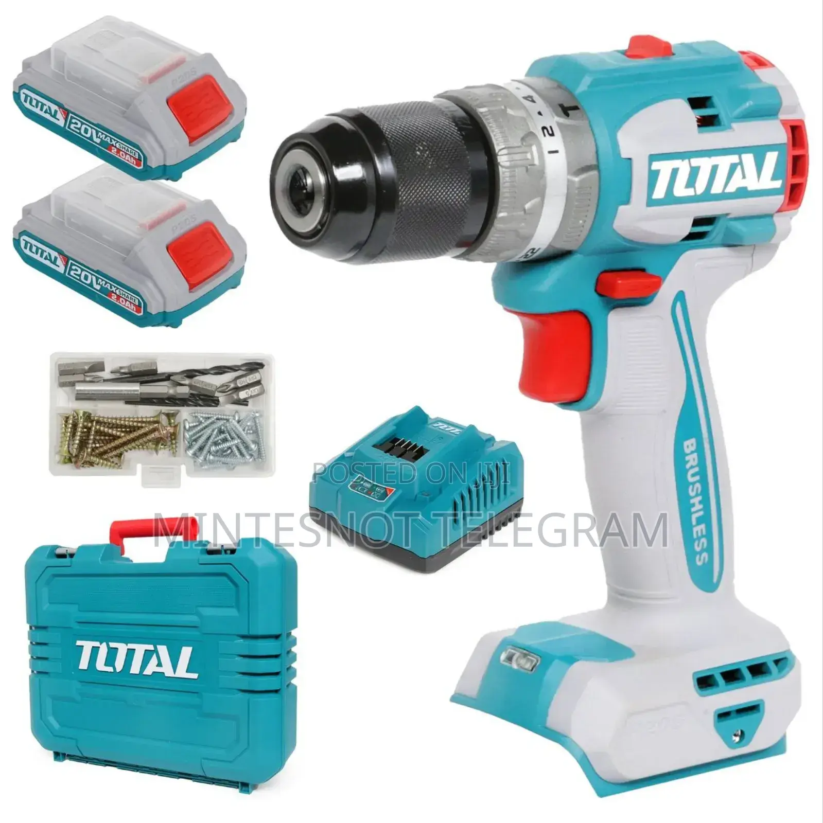 Total Rechargeable Drill