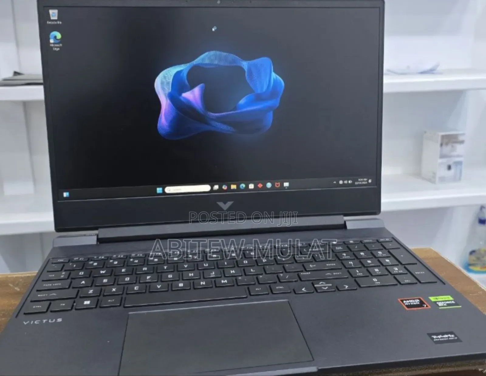 New Laptop HP Victus 16 16GB AMD Ryzen 7 SSD 1T