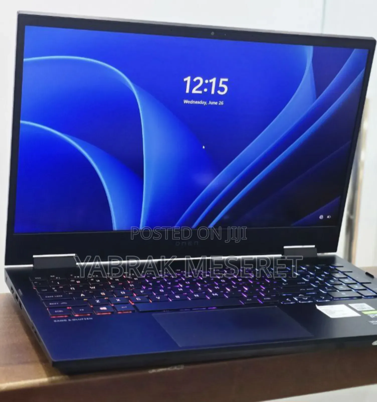 New Laptop HP Omen 15 16GB Intel Core I7 SSD 512GB