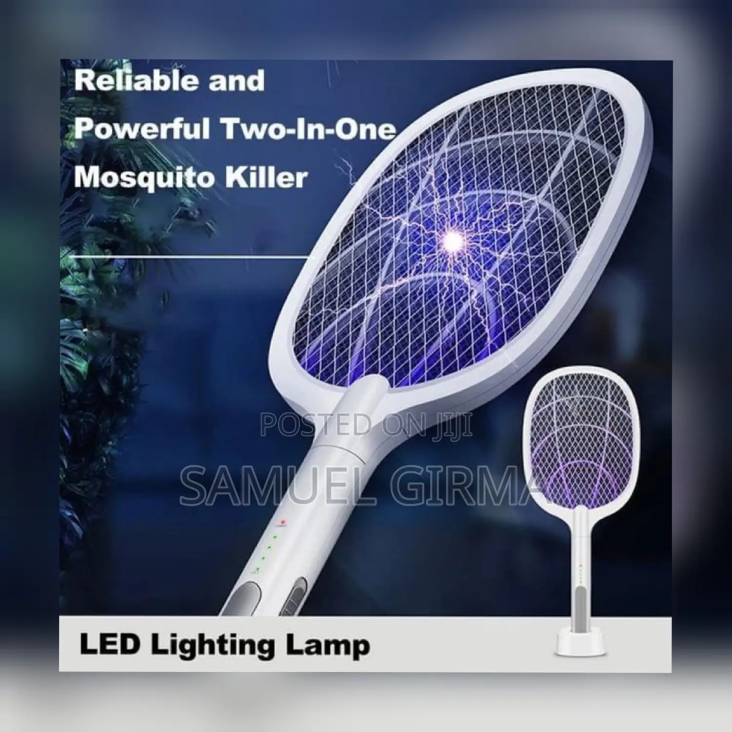 2in1 Electric Mosquito Killer Swatter