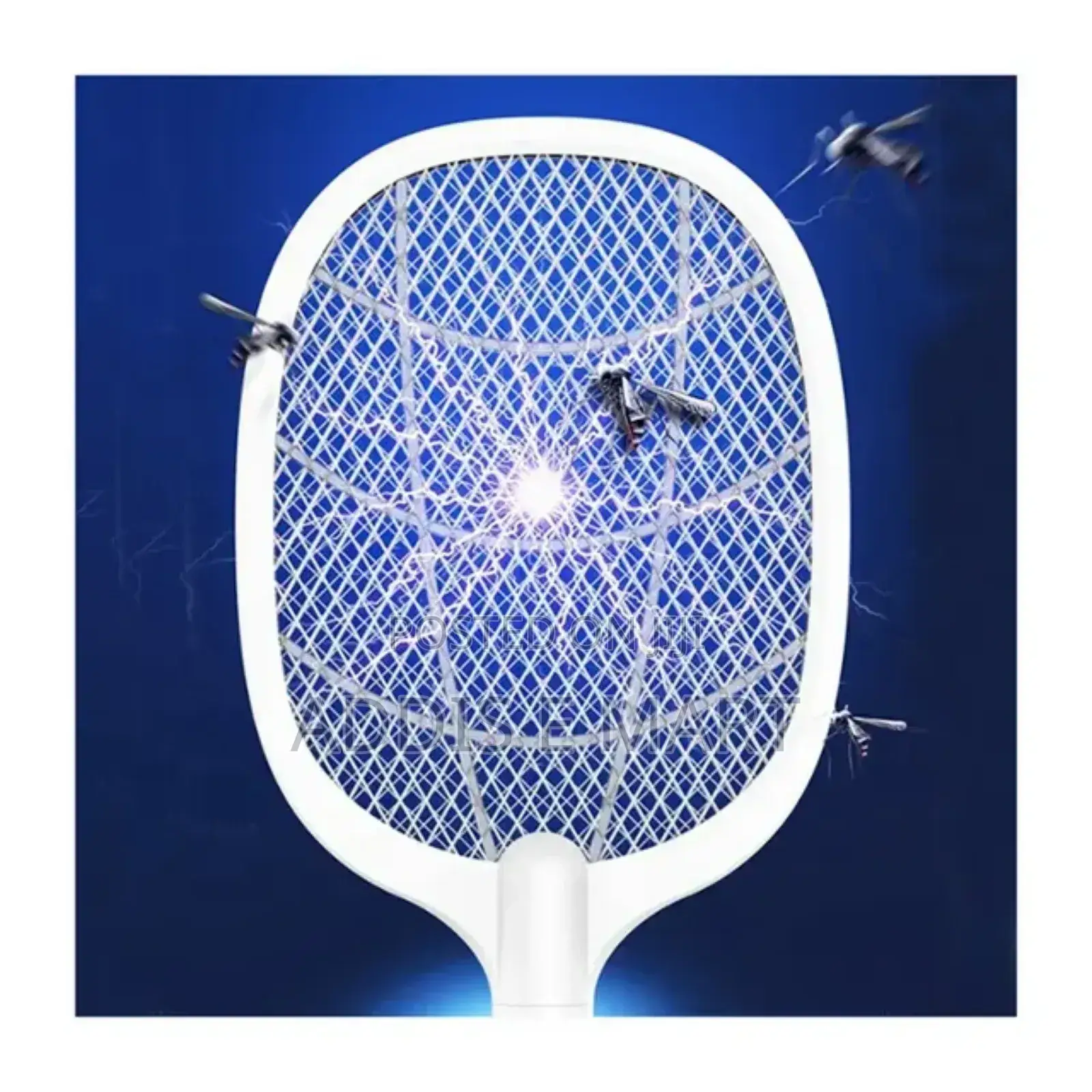 እየተንቀሳቀሰ የሚሰራ 2in1 Electric Mosquito Killer Swatter
