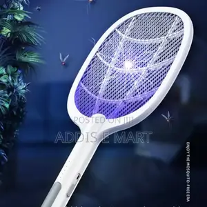 እየተንቀሳቀሰ የሚሰራ 2in1 Electric Mosquito Killer Swatter