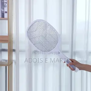 እየተንቀሳቀሰ የሚሰራ 2in1 Electric Mosquito Killer Swatter
