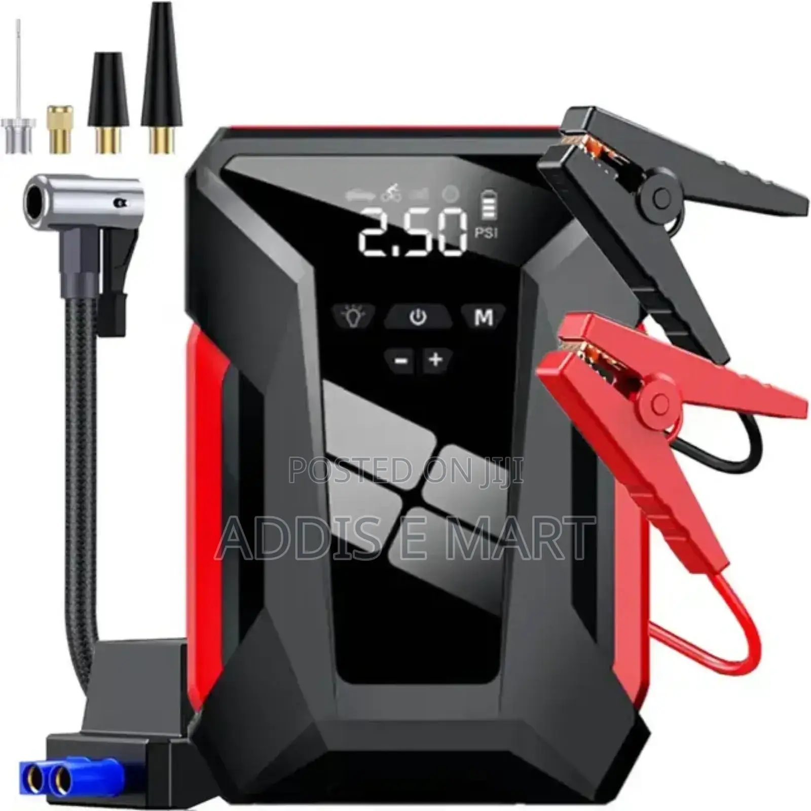 የራሱ Digital Screen ያለው Power Multifunction Car Jump Starter