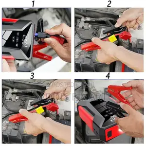 የራሱ Digital Screen ያለው Power Multifunction Car Jump Starter