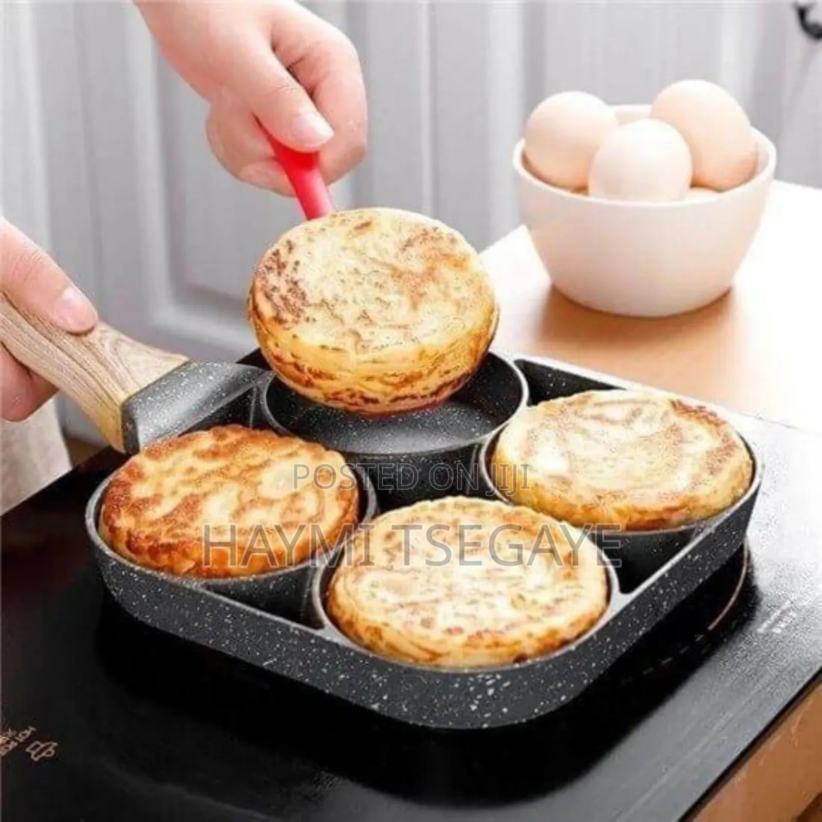 4 in 1 Flat Bottom Omelette Egg Pan