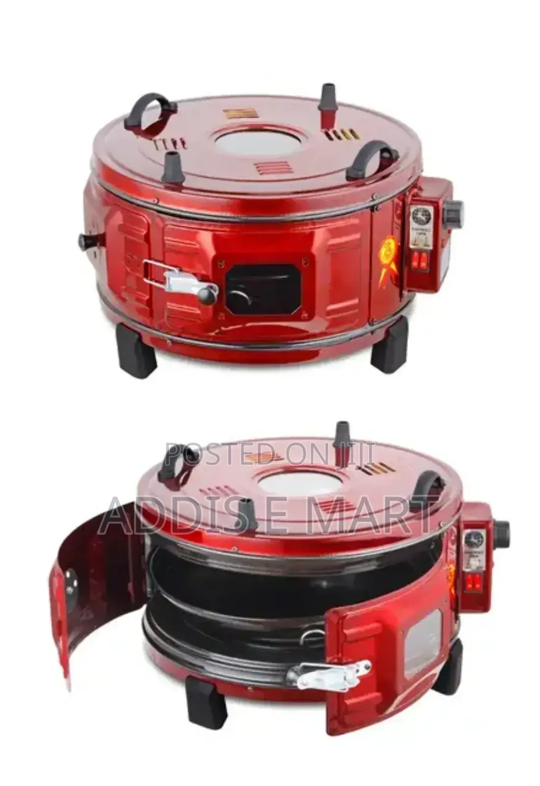 ቴርሞ ስታት የተገጠመለት Aydin Round Oven