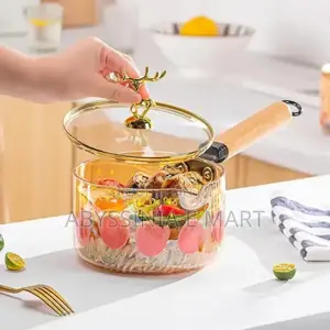 Heat-Resistant Glass Cookware and Serving Pan