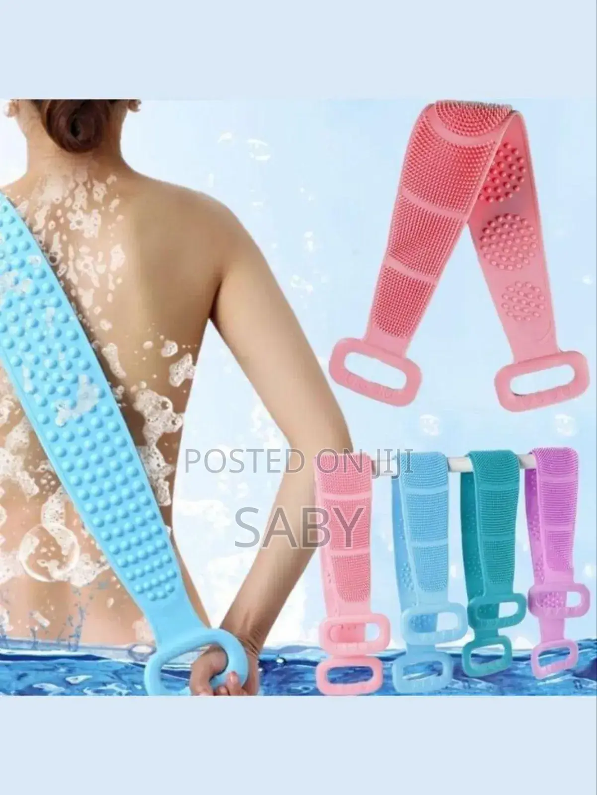 2pcs. Silicone Gel Shower Bath Brush