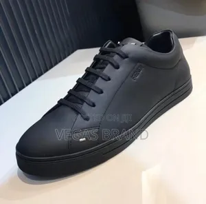 FENDI Classic Flat Triple Black Super Master Quality Shoes
