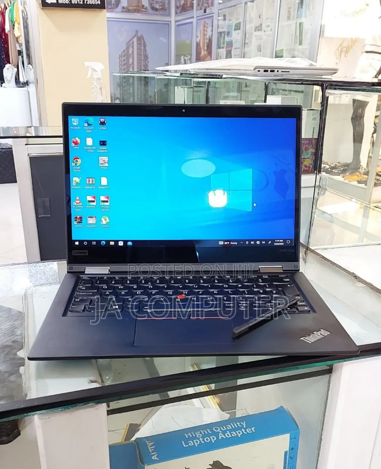 New Laptop Lenovo ThinkPad X390 Yoga 16GB Intel Core I7 SSD 512GB