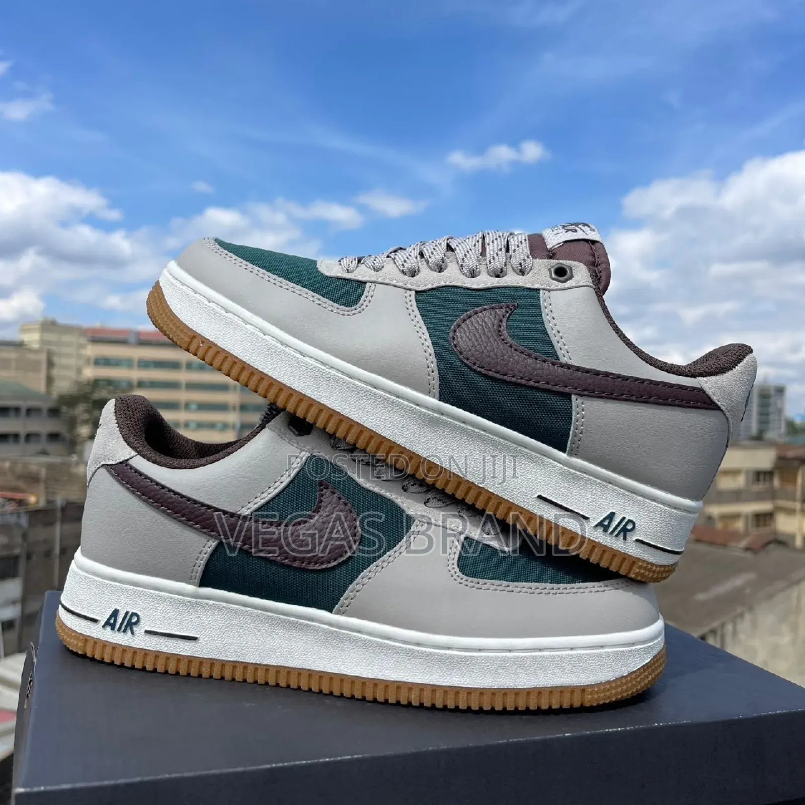 Nike Air Force 1 Low Grey Green Master Quality Shoes