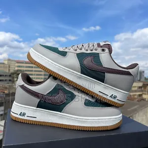 Photo - Nike Air Force 1 Low Grey Green Master Quality Shoes