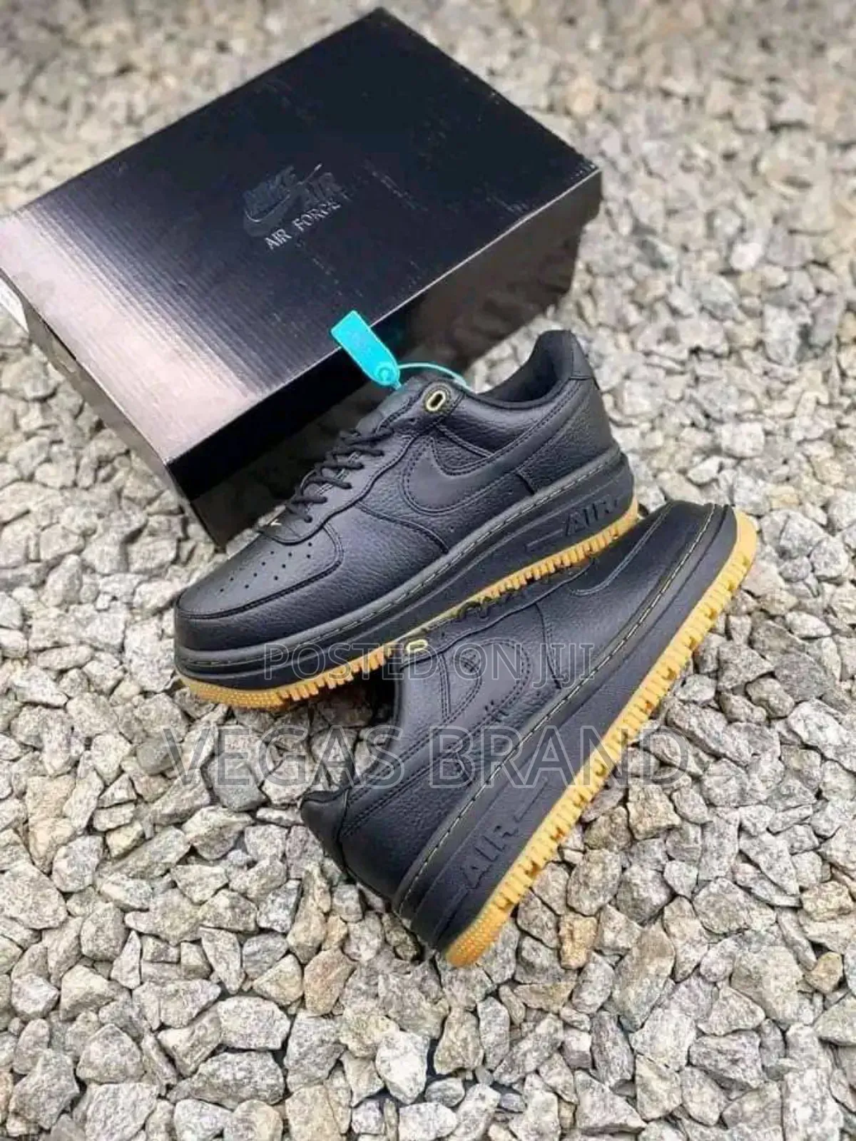 Nike Air Force 1 Luxe Black Gun Master Quality Shoes