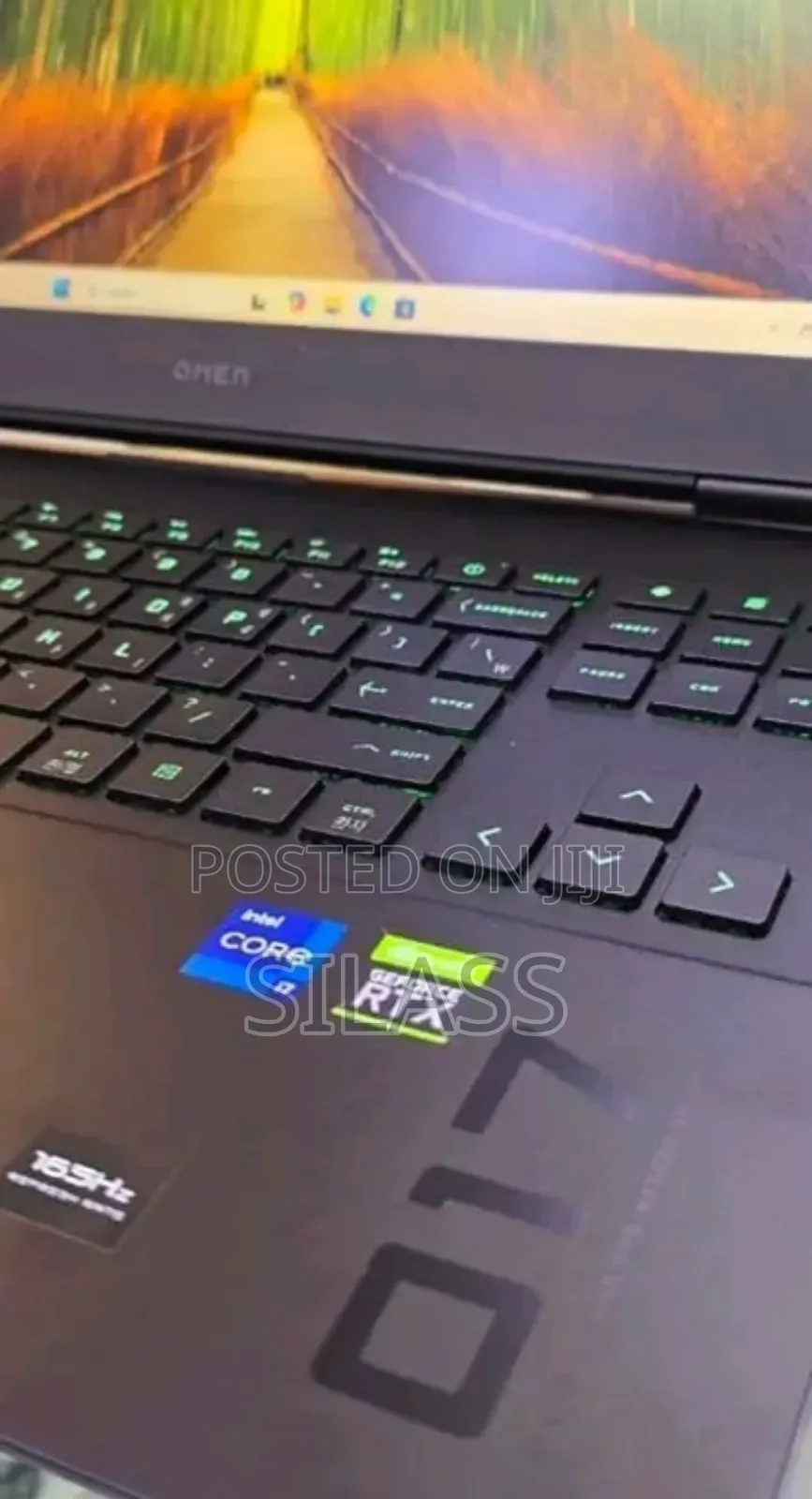 New Laptop HP Omen 17 16GB Intel Core I7 SSD 1T