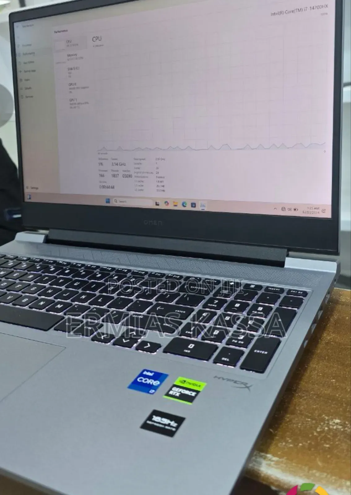 New Laptop HP Omen 16 32GB Intel Core I7 SSD 1T