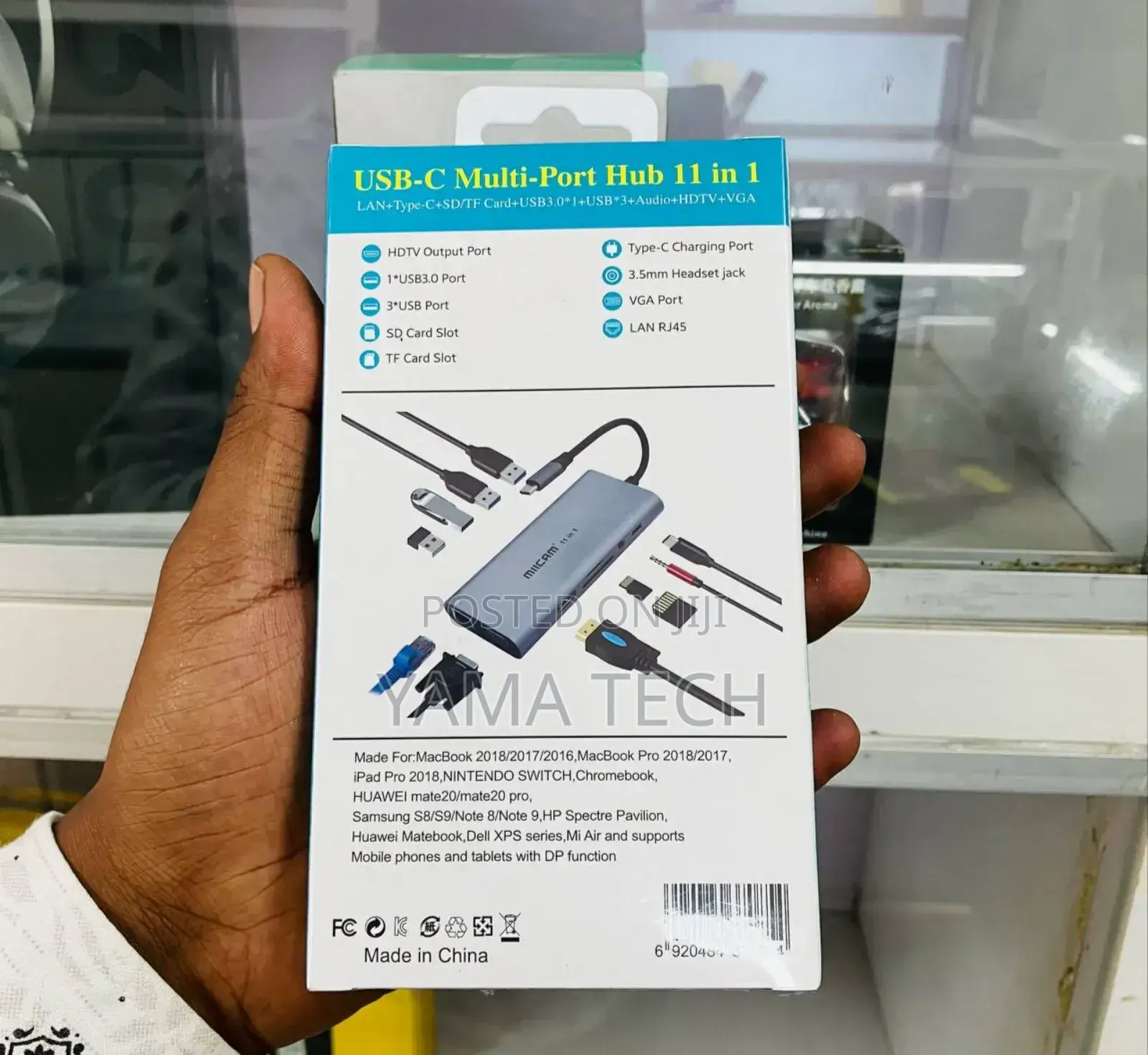 11 in One Type C" Converter