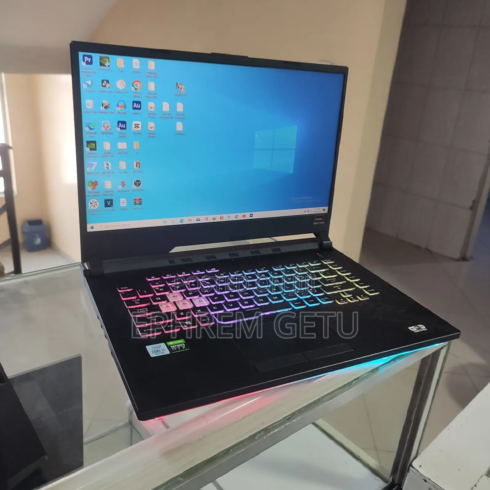 New Laptop Asus ROG Strix G17 16GB Intel Core I7 SSD 1T